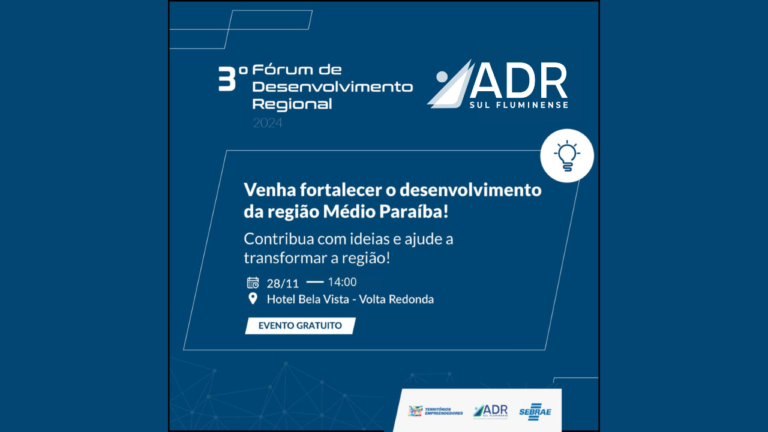 3° Fórum de Desenvolvimento Regional